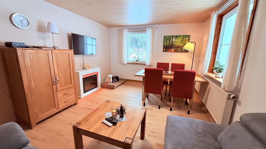 exklusive Ferienwohnung Wildbach für max. 6 Gäste und 5 Hunden